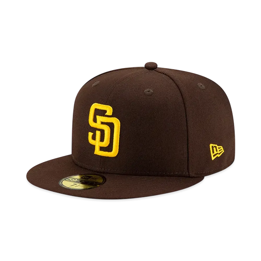 NEW ERA 59Fifty MLB On-Field San Diego Padres Game "Brown"