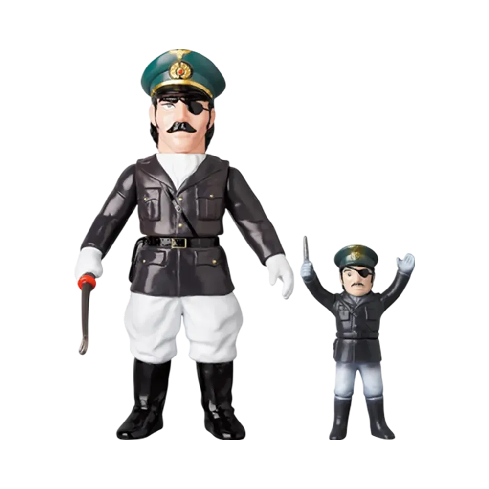 MEDICOM TOY "Toei Retro Sofvi Collection" -Masked Rider- Colonel Zoll (New Color) + Mini Soft Vinyl