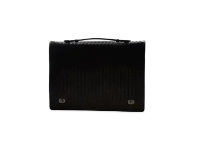 Bottega Veneta Lambskin Hand Bag "Black"