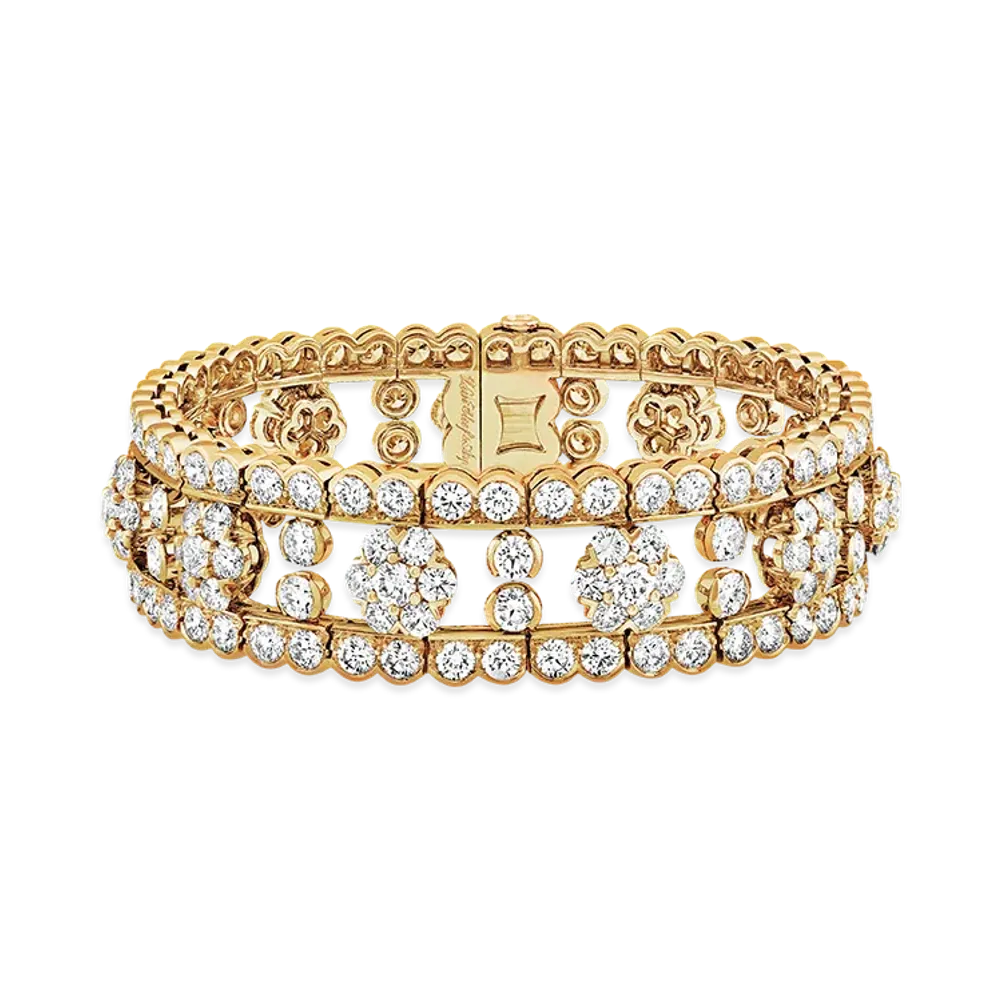 Van Cleef & Arpels Snowflake bracelet "18K Yellow gold/Diamond"