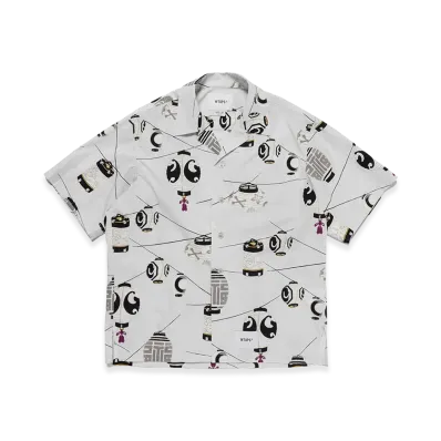 WTAPS Frio 01 / SS / Cotton. Broadcloth. Textile "Gray"