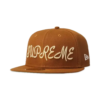 Supreme Script New Era "Light Brown"