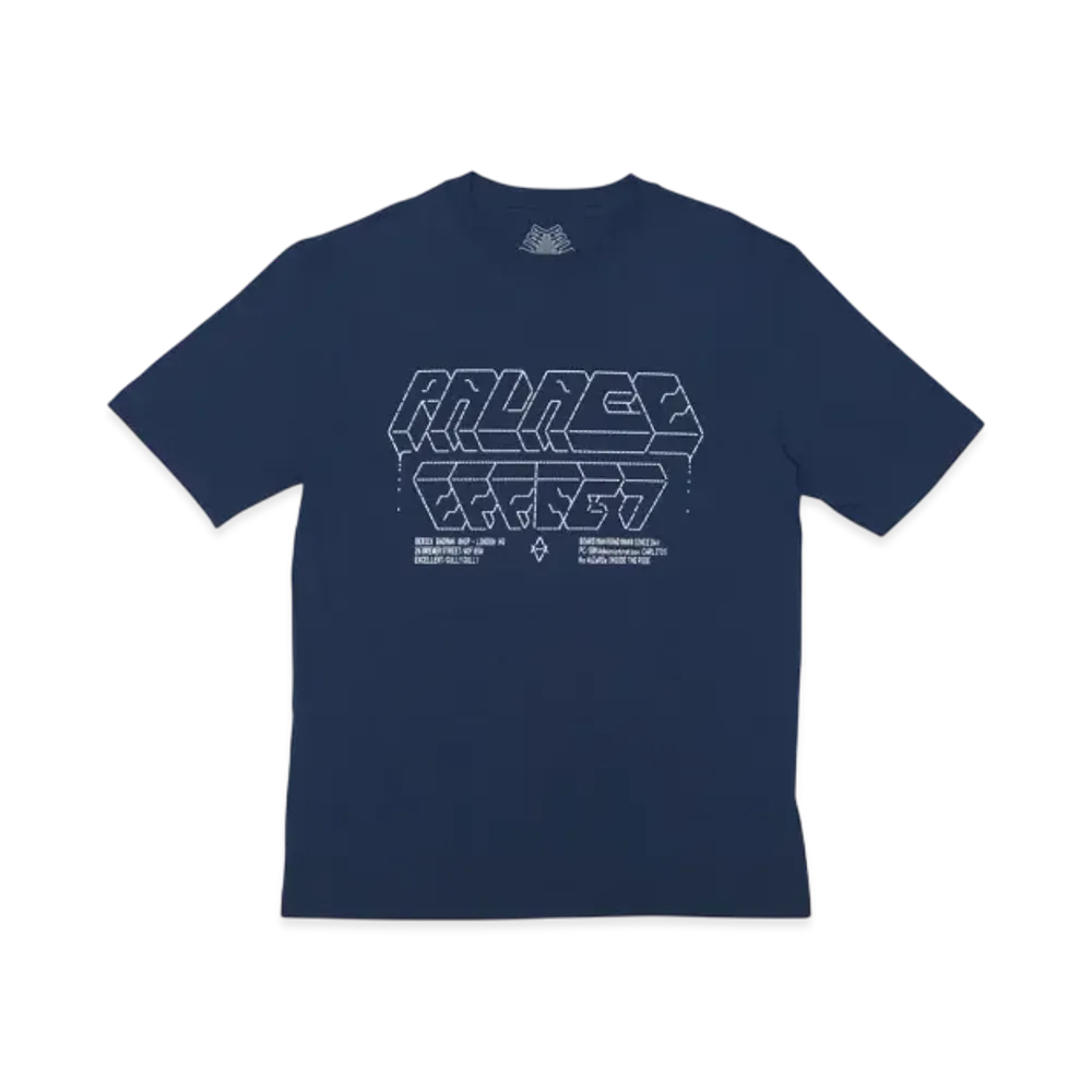 PALACE Effect T-Shirt "Navy"