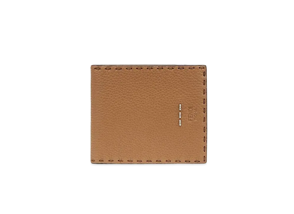 FENDI Purse Leather "Beige"