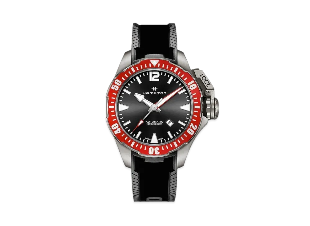 Hamilton Khaki Navy Frogman Auto Titanium Auto