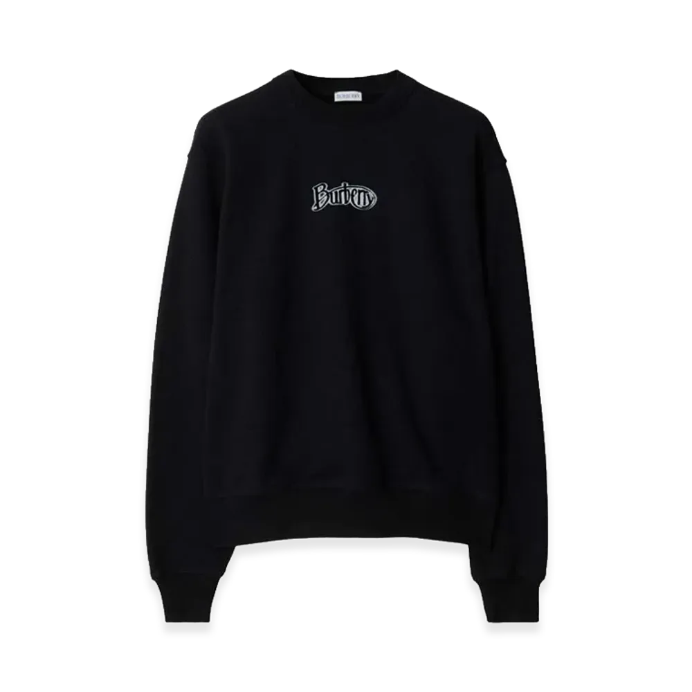Burberry Logo Sweatshirt "Black"