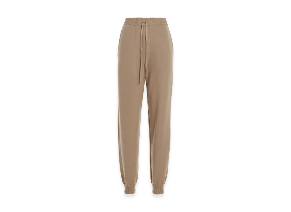 PRADA Women's Cashmere Blend Joggers "Beige"
