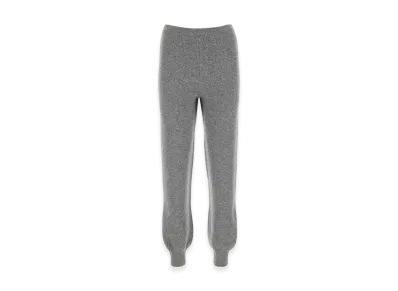 PRADA Women's Cashmere Blend Joggers "Gray"