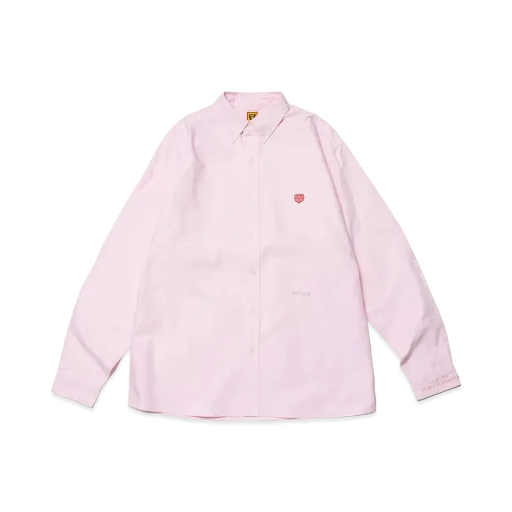 HUMAN MADE Oxford B.D L/S Shirt "Pink"