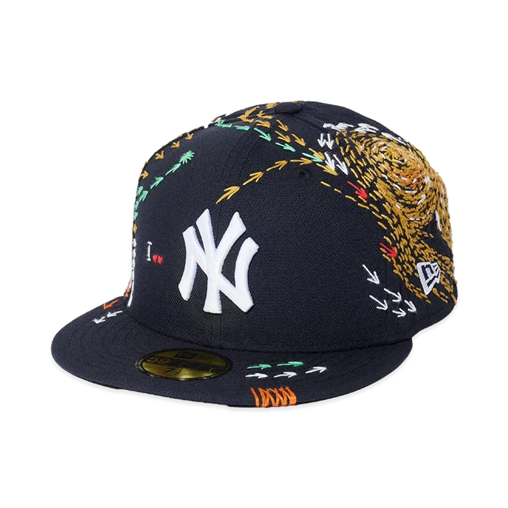 NEW ERA x Sashiko Gals 59Fifty New York Yankees "Black"