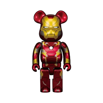 SUNNY SIDE UP / MEDICOM TOY "Happy Kuji" -MARVEL STUDIOS- SP Prize BE@RBRICK 400% IRON MAN Mark 46