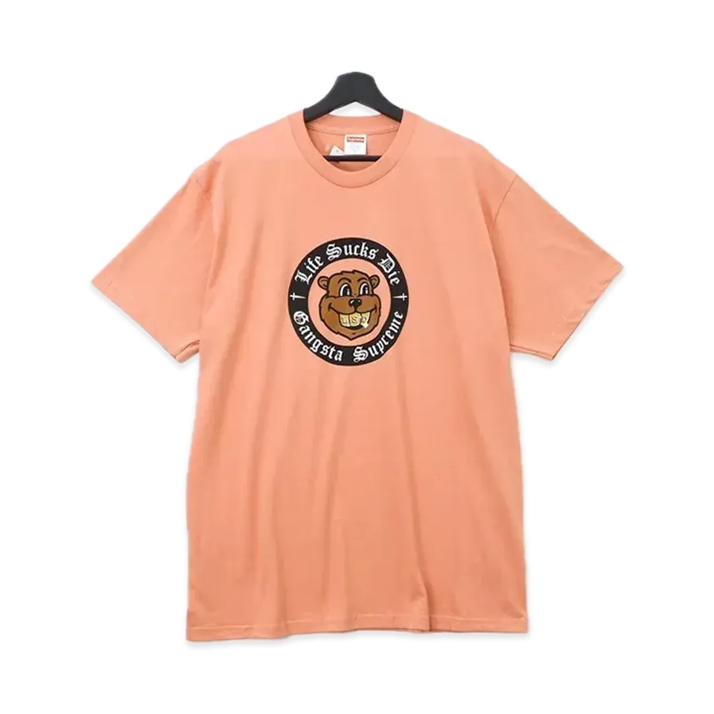 Supreme Life Sucks Die Tee "Terra Cotta"