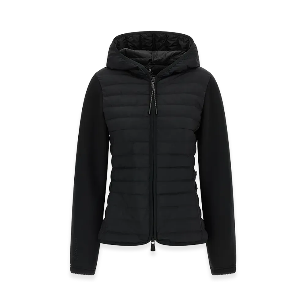 MONCLER Women's Padded Hoodie Jacket "Black"