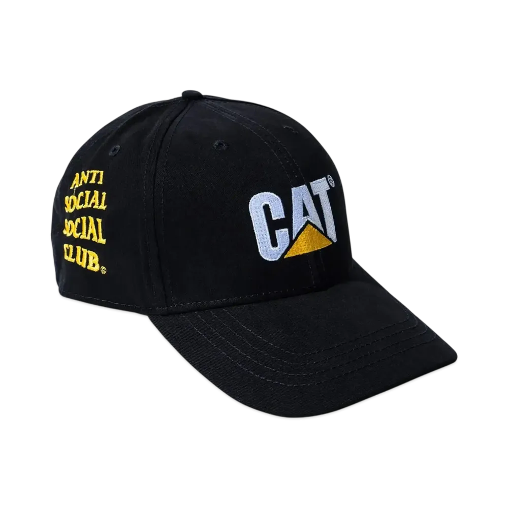 ANTI SOCIAL SOCIAL CLUB x Caterpillar Trademark Cap "Black"