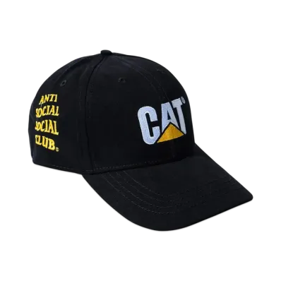 ANTI SOCIAL SOCIAL CLUB x Caterpillar Trademark Cap "Black"