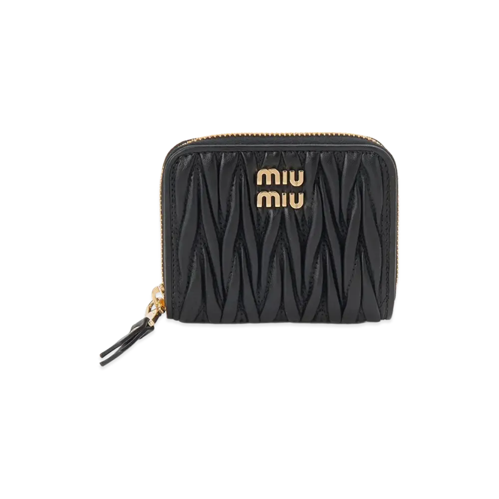 MIU MIU Coin Case "Nero Black"