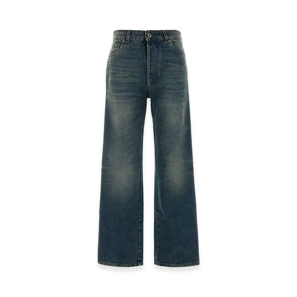 MIU MIU Women's Five-Pocket Denim Jeans "Blue"