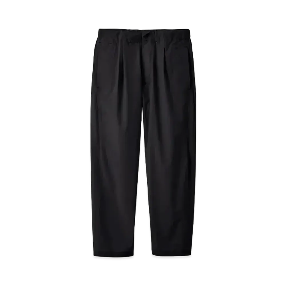 DESCENTE ALLTERRAIN One Tuck Wide Tapered Stretch Pants "Black"