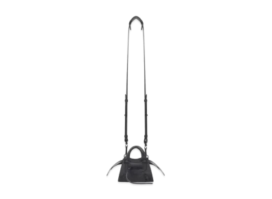 BALENCIAGA Women's Neo Classic Super Nano Top Handle Bag "Black"