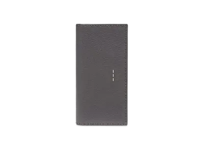 FENDI Continental Purse Leather "Gray"