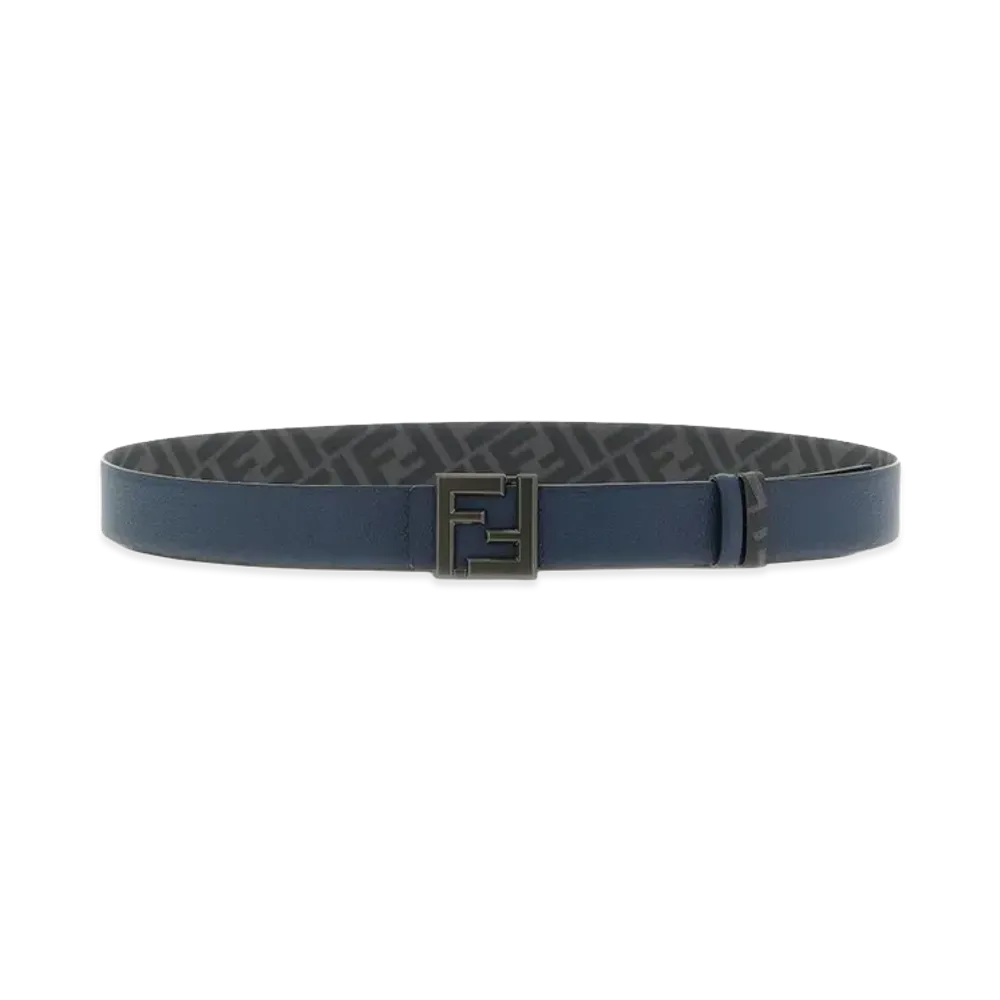 FENDI FF Reversible Belt "Blue/Multicolor"