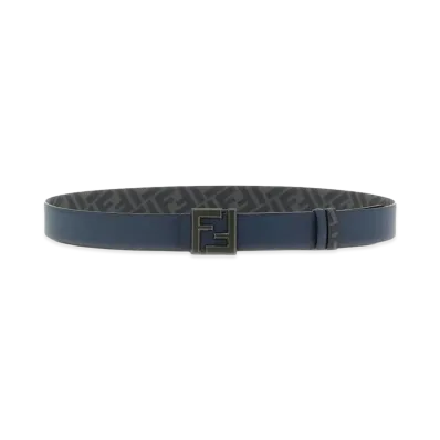 FENDI FF Reversible Belt "Blue/Multicolor"