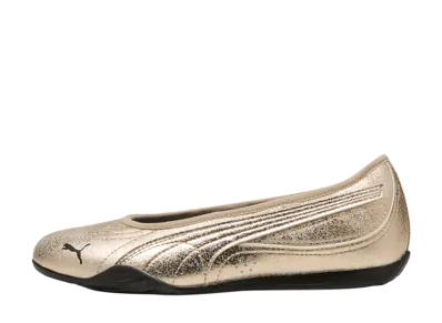 Puma Women's Catch Soleil Ballerina Metallic "PUMA Gold/PUMA Black"