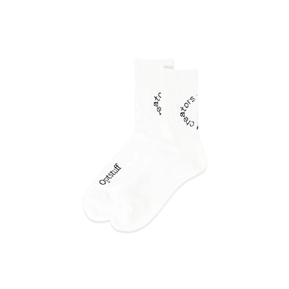 Optstuff Socks "White"