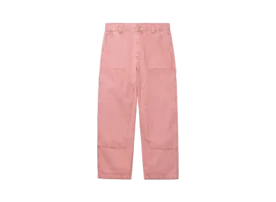 Carhartt WIP Nash Double Knee Pant "Sulfur Red(Enzyme Bleach Washed)"