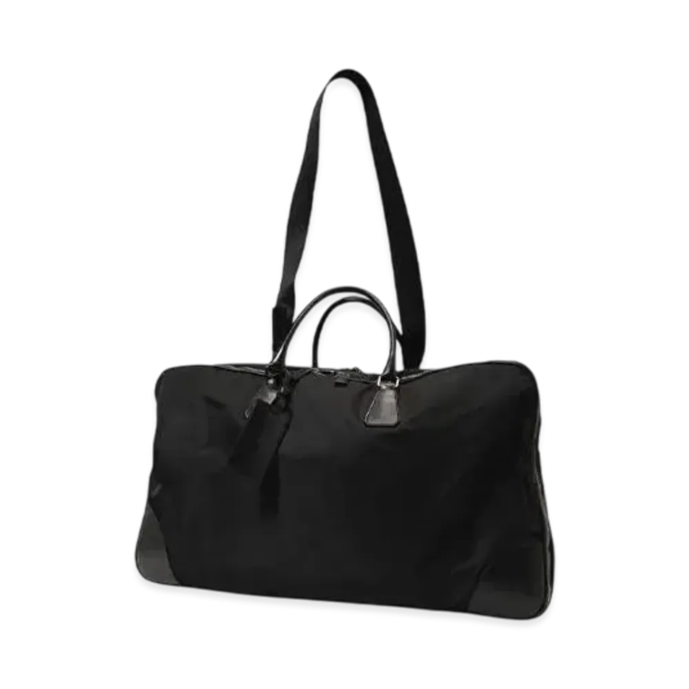 PRADA nylon 2way Boston bag "BLACK"
