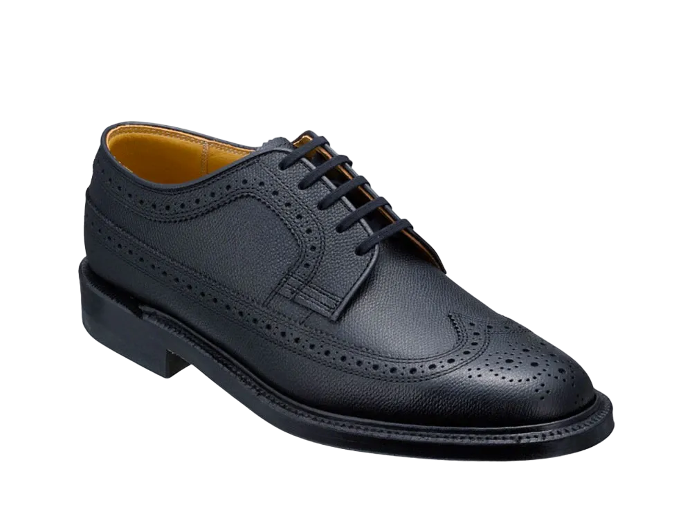 REGAL Wing Tip Calf Leather "Black" 2235NAEB