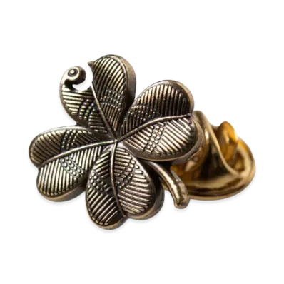 Carhartt WIP Clover Pin "Gold"