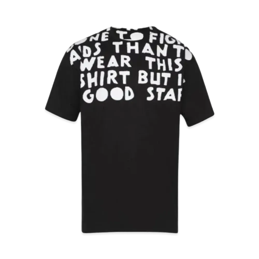 メゾンマルジェラ エイズジャージーTシャツ "ブラック" S50GC0663S22816900