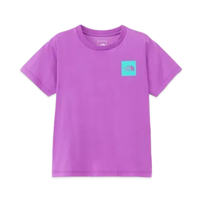 The North Face S/S Small Square Logo Tee Kids "Aubergine"