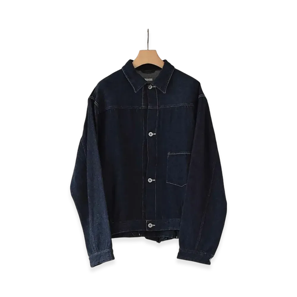 COMOLI Denim Jacket "Navy"