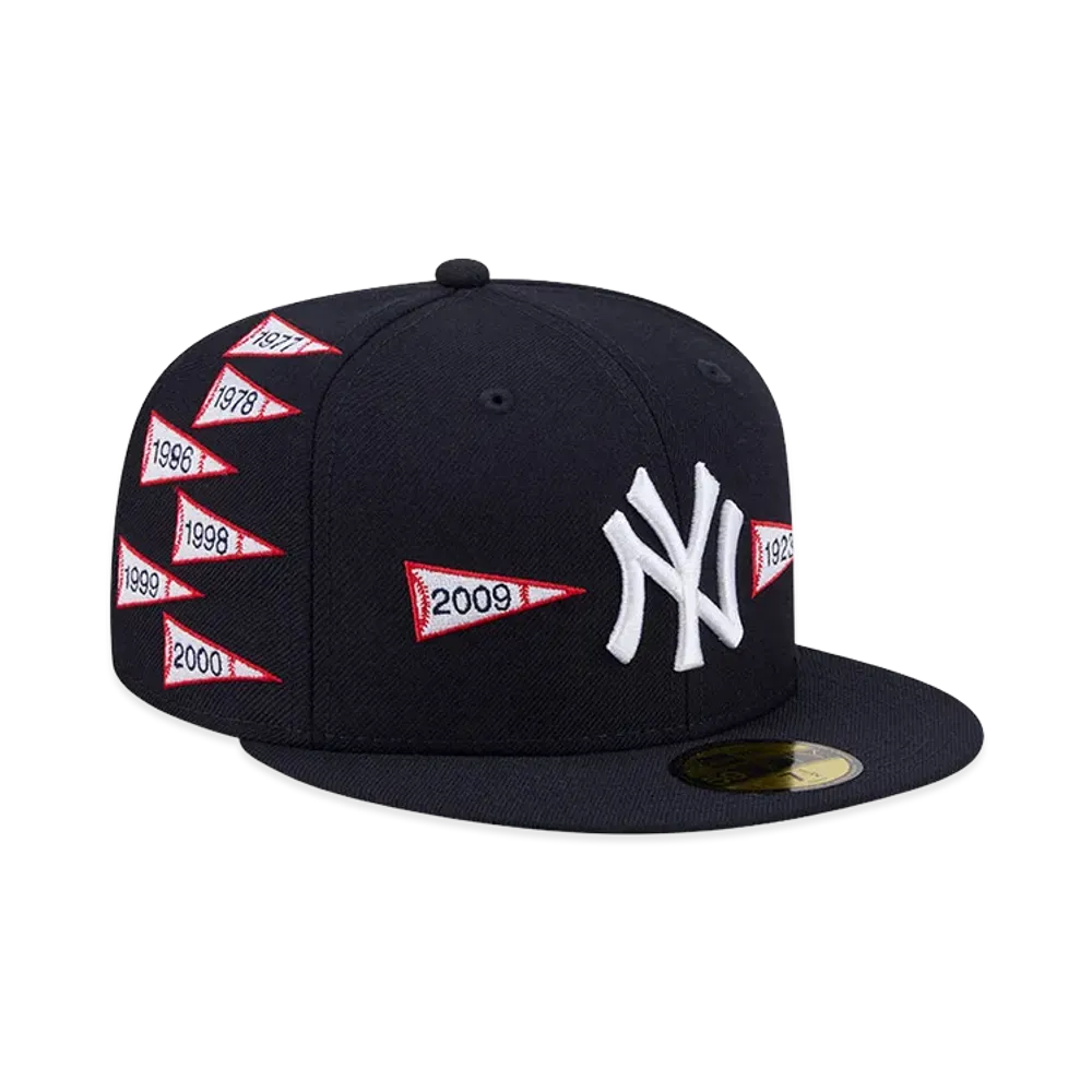 NEW ERA x Spike Lee Joint 59Fifty New York Yankees World Series Championships Baseballs "Navy"