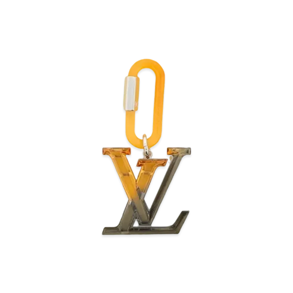 Louis Vuitton LV Prism Bag Charm And Key Holder "Orange"