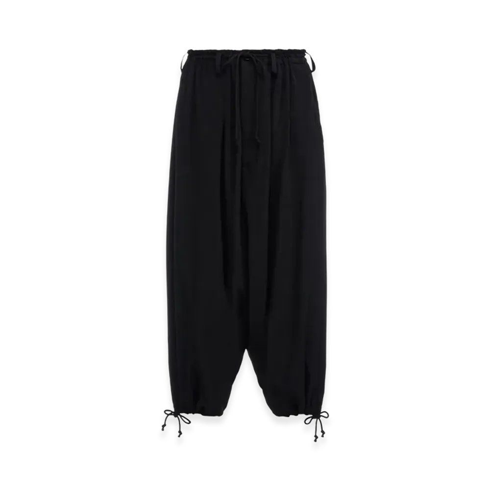 S'YTE Crepe de Chine Balloon Sarouel Pants "Black"