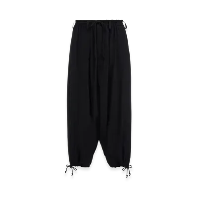 S'YTE Crepe de Chine Balloon Sarouel Pants "Black"