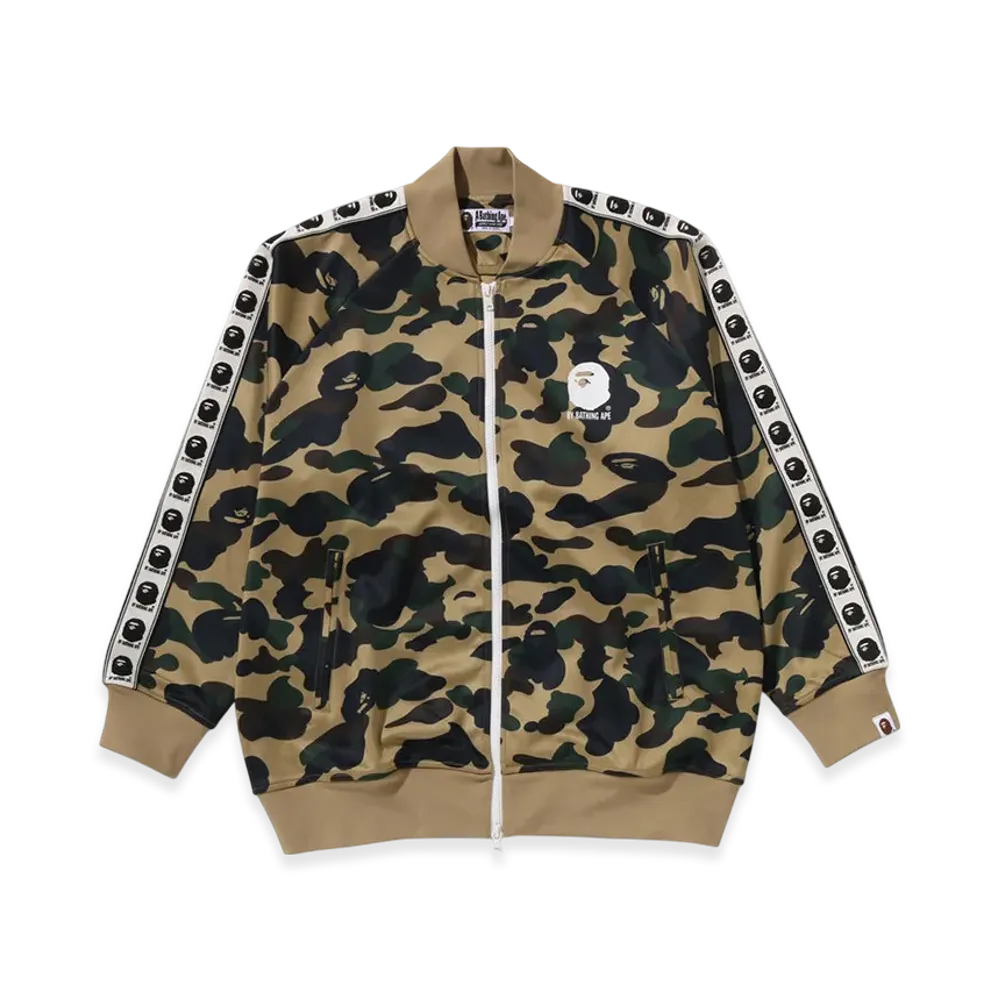 A BATHING APE 1St Camo Relaxed Fit Track Jacket "Yellow"