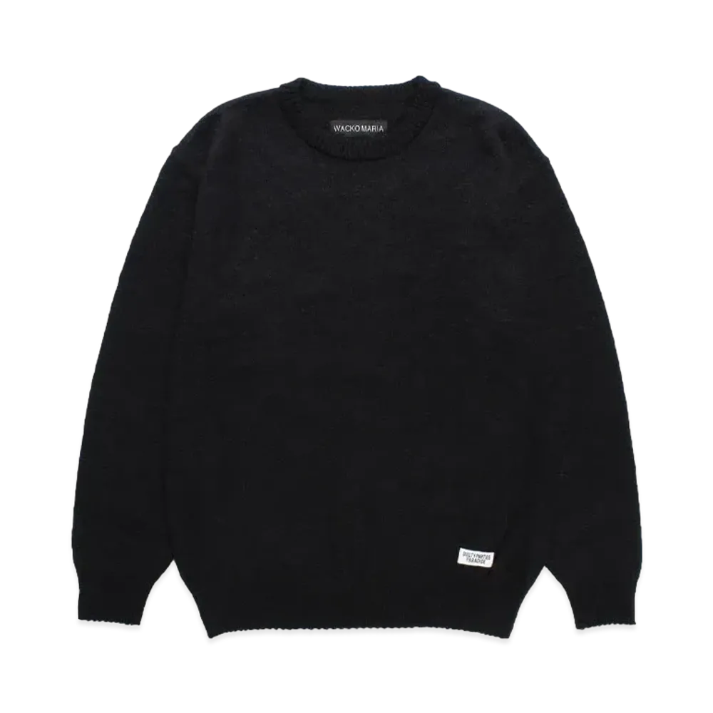 WACKO MARIA Mohair Knit Sweater "Black"