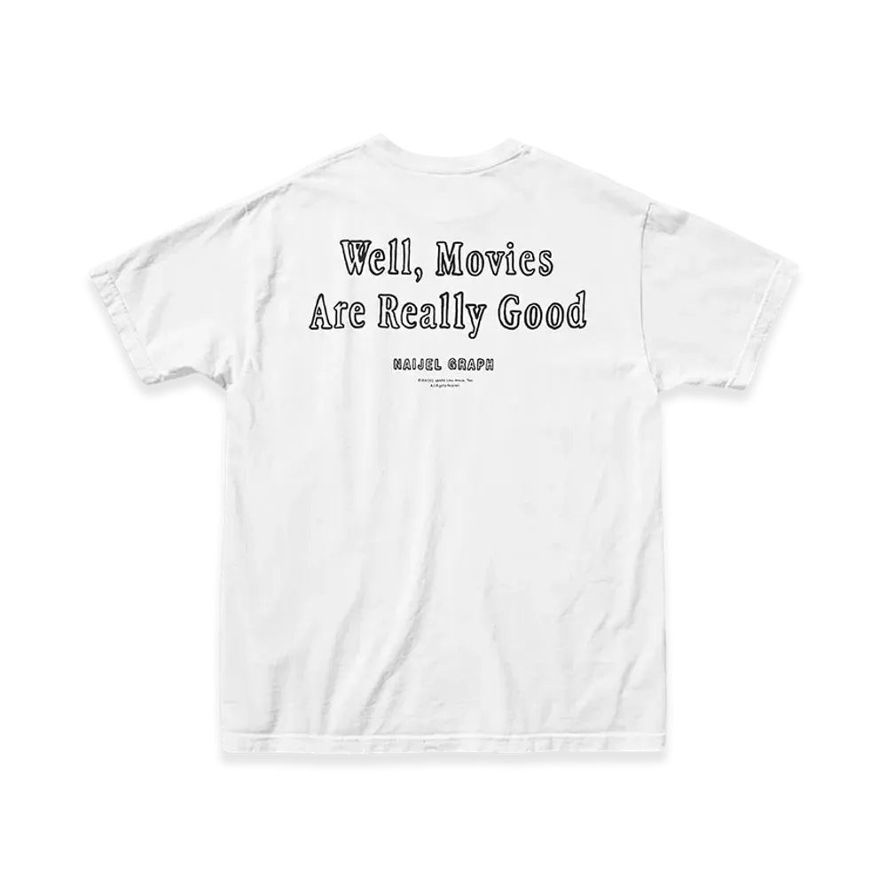 Weber x Naijel Graph Cinema Club T Shirt Typography "White"