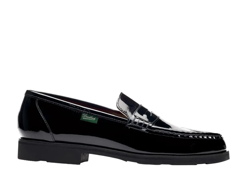 Paraboot Women's Vignony "Vernis noir"