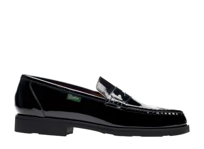 Paraboot Women's Vignony "Vernis noir"