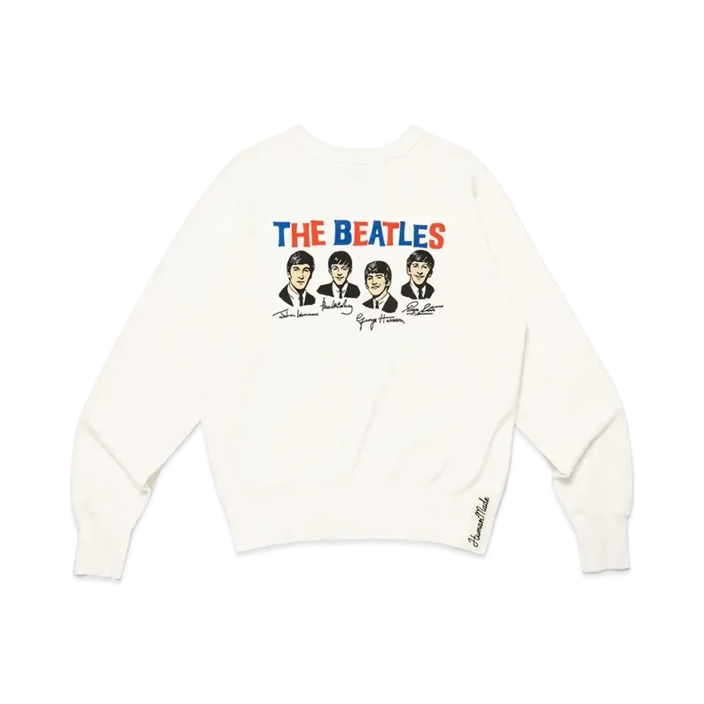 HUMAN MADE Beatles Sweatshirt "White"