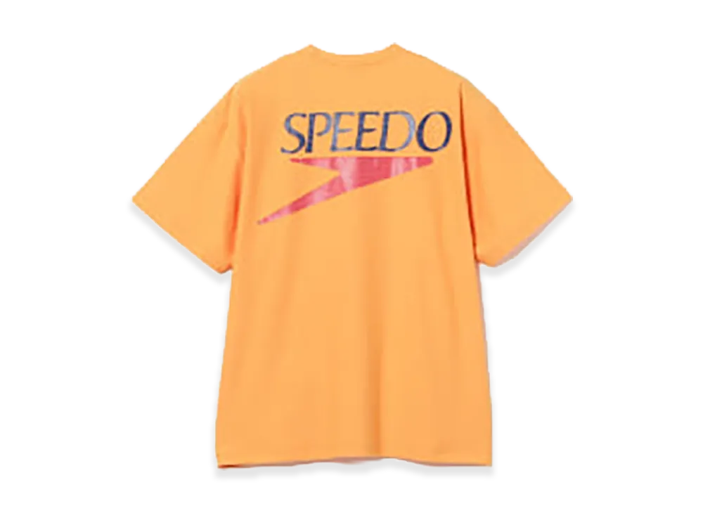 BEAMS x Speedo Logo Tee 26SS "Orange"