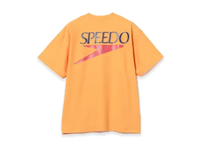 BEAMS x Speedo Logo Tee 26SS "Orange"