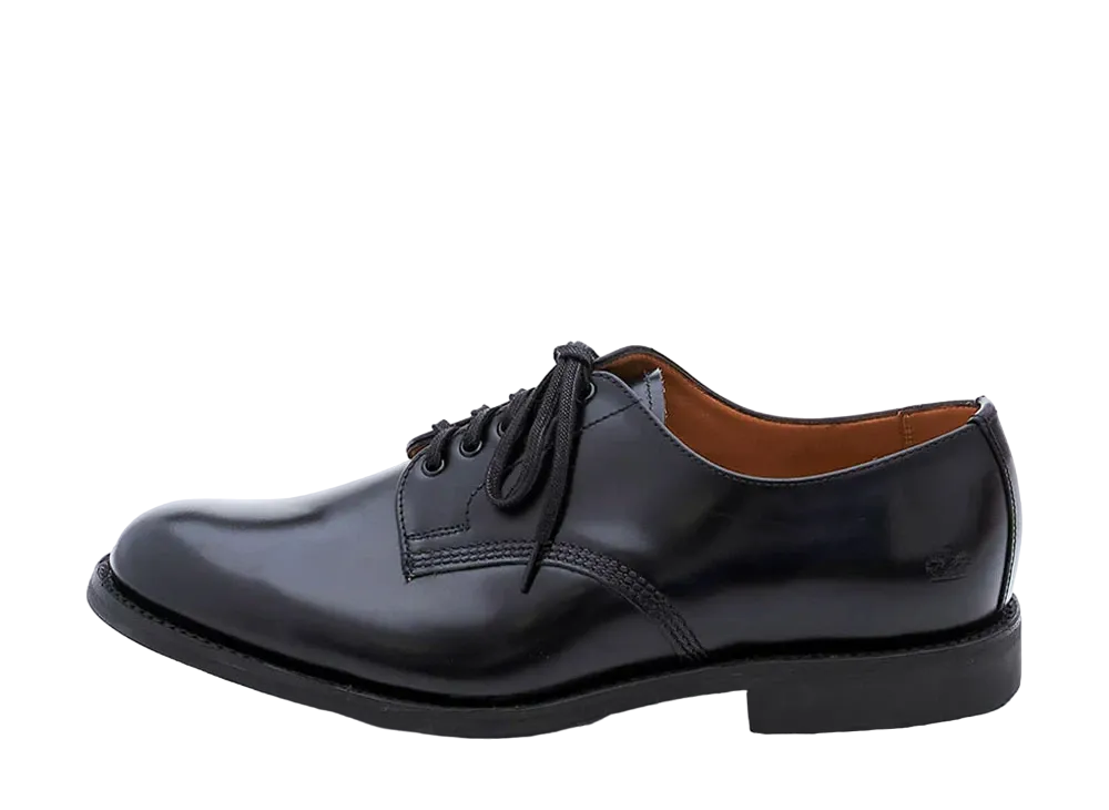 SANDERS Military Officer Shoe 266 Polished Leather "Black" 2246B