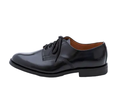 SANDERS Military Officer Shoe 266 Polished Leather "Black" 2246B