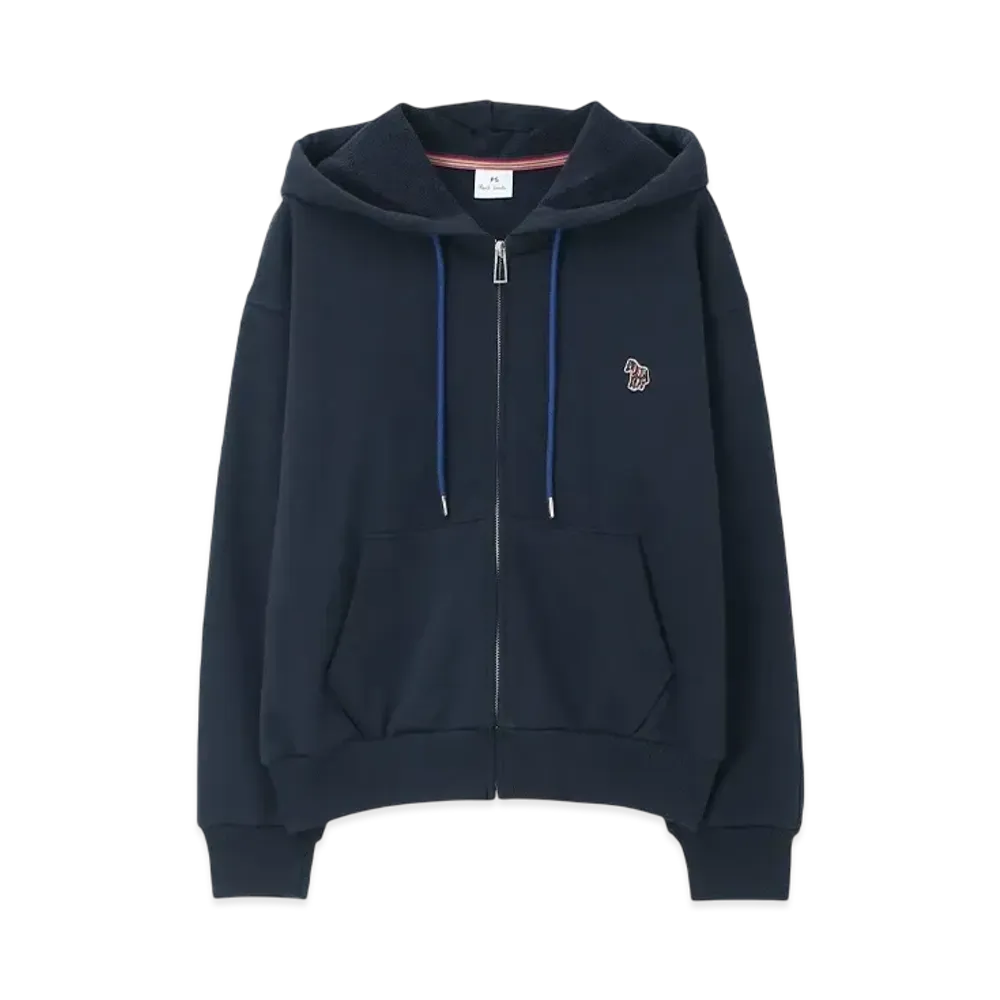 Paul Smith Women's Zebra Patch Parka "Navy"